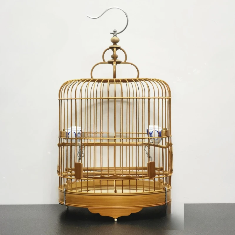 

Hut Window Bird Cages Budgie Decoration Stuff Stand Budgie Bird Cages Habitat Backpack Gabbia Pappagallo Bird Supplies RR50BN