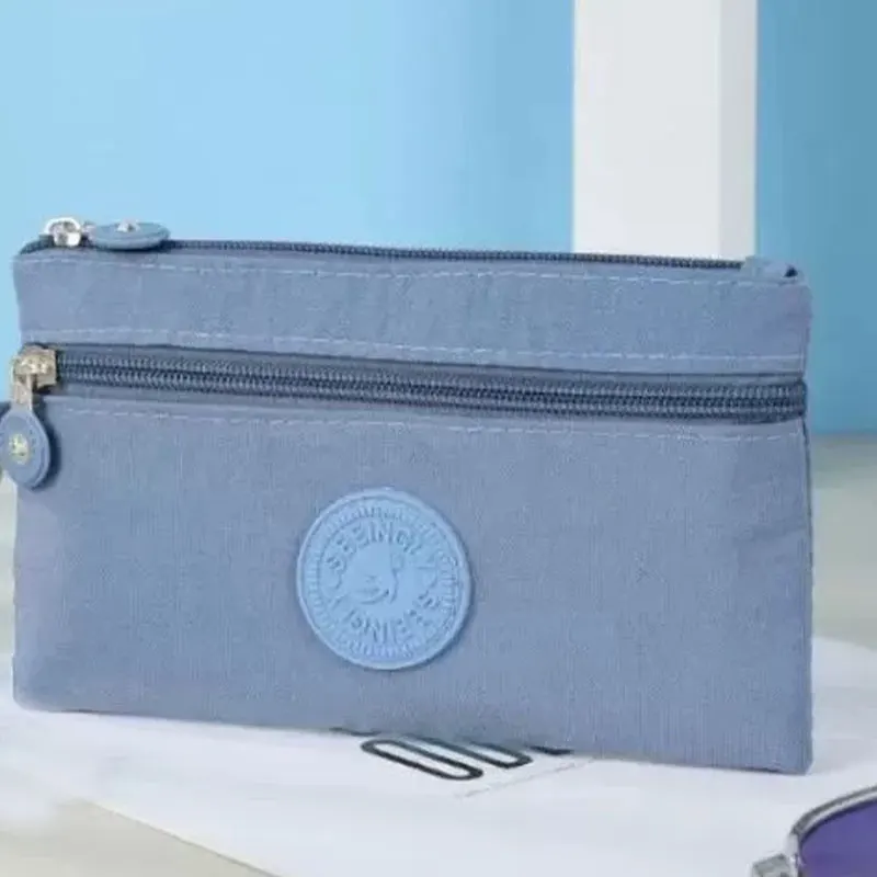 Coin Purse Trendy Simple Mini Zipper Key Bag Fashion Portable Layered Storage