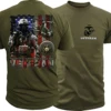 US Marines Corps Veteran Flag T-Shirt New 100% Cotton Short Sleeve Casual O-Neck Summer Mens T-shirt Size S-3XL 1