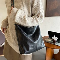 Wide Geometric Strap Shoulder Bag Large Capacity Crossbody Bags For Women,Retro Pu Leather Women’s Bag For Shopping Travel