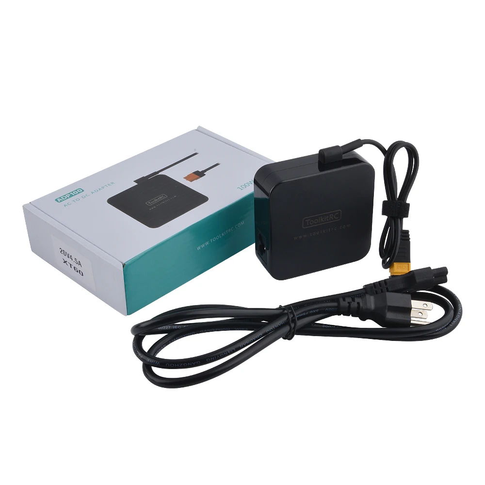 ToolKitRC ADP100 100W 20V Alimentation XT60 pour Chargeur Drone