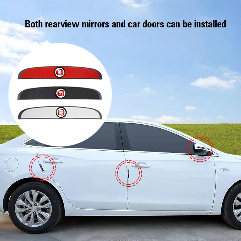 Silicone Car Anti-Collision Protection Pads - Set of 4