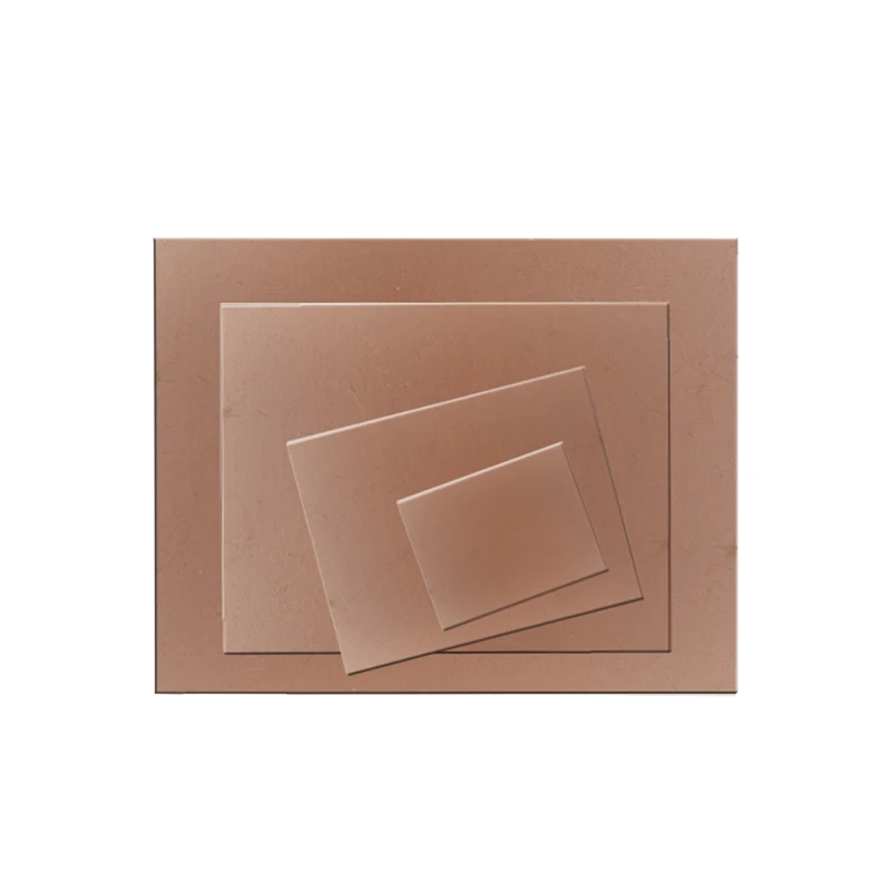 Fr4 Pcb 7X10 10X15 15X20 20X30 Cm 7*10 10*15 15*20 20*30 Piastra Placcata Rame Lato Singolo Kit Pcb Fai Da Te Circuito Laminato