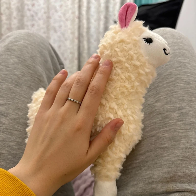 23cm Cute Alpaca Plush Toy Soft Animals Doll Plush Bubble Tea Cotton Stuffed Sheep Home Toys Pillow For Children Birthday Gift