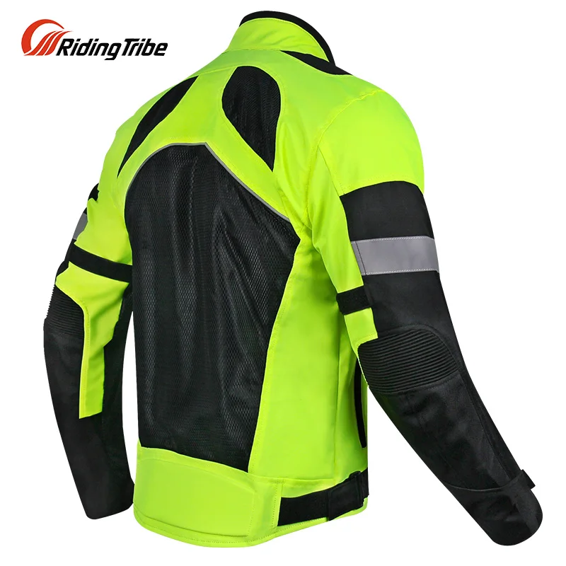 Motorcycle Riding Reflective Safety Jacket Motorbike Breathable Racing Cycling Safety Jacket