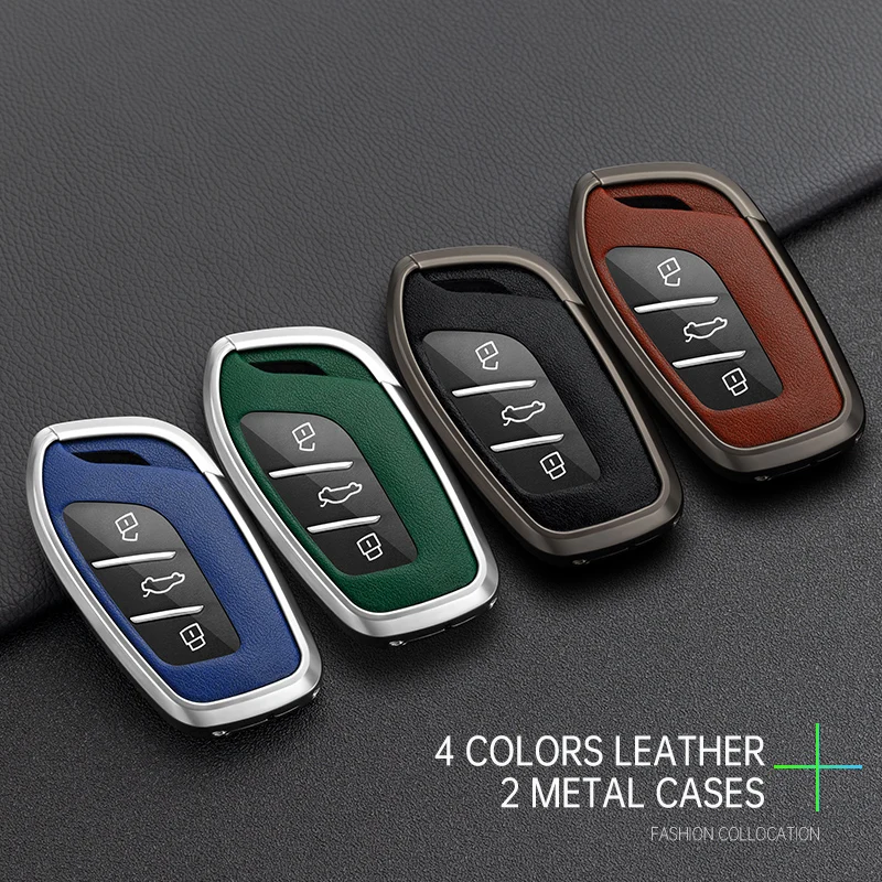 Zinc Alloy Car Remote Key Case Cover Shell For MG ZS EV MG6 EZS HS EHS 2019 2020 For Roewe Rx5 I6 I5 Rx3 Rx8 Erx5 Accessories I.228926990 - View #2