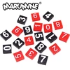 Marumine MOC 1x1 Classic 3070 Printed Digital Tile Parts Building Blocks Bricks Model Toys Constructor Educational Accessories 1