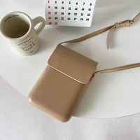 Sac à bandoulière Vintage en cuir pu pour femmes, petit sac à bandoulière décontracté pour téléphone, portefeuille 6