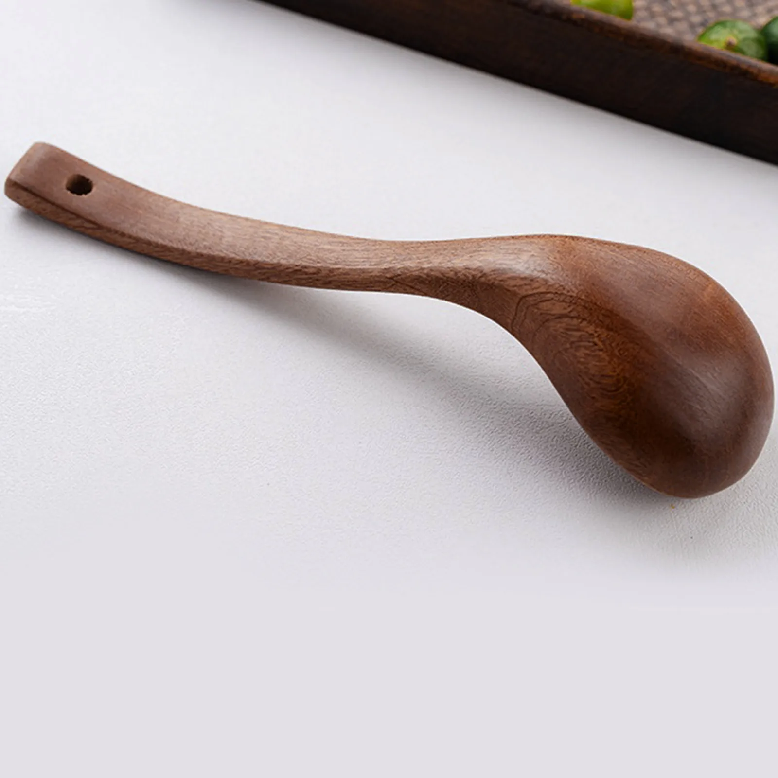 Wooden Shovel Spoon Non Stick Wood Long Rice Spatula Kitchen Cooking Utensil Hand Stir Fry Tools Silicone Cooking Utensils Set