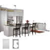 Standards RTA Solid Wood Shaker Modular Kitchen Cabinets 1