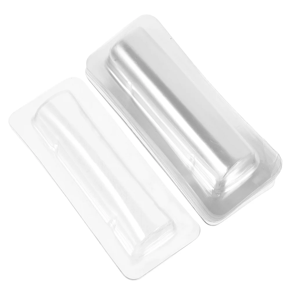 25 Pcs Clear Plastic Money Card Holder With Lip Balm Window Transparent ...