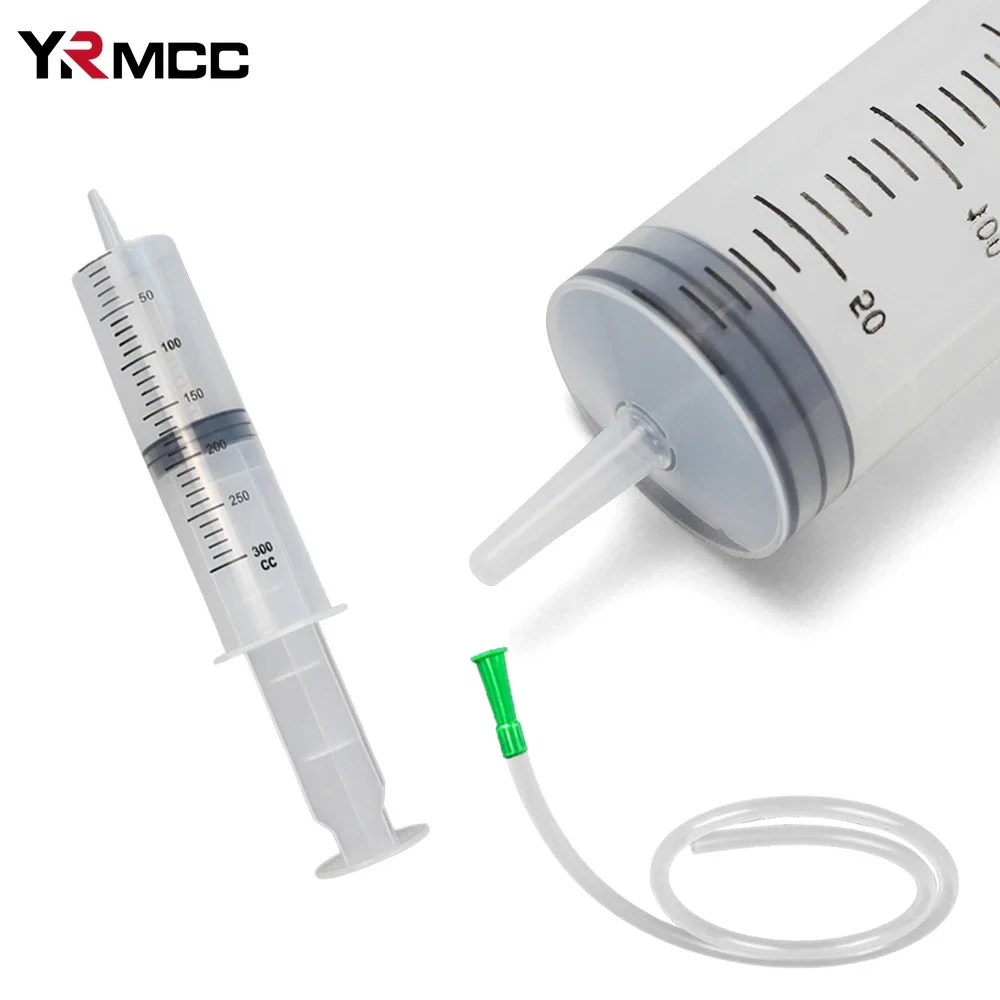 Oil Syringe Pump Liquid Transfer Pump Reusable Plastic Syringe Transfer Filling Syringe Car Oil Pump Scale Hose 1m Car Manual Suction Transfer Extractor