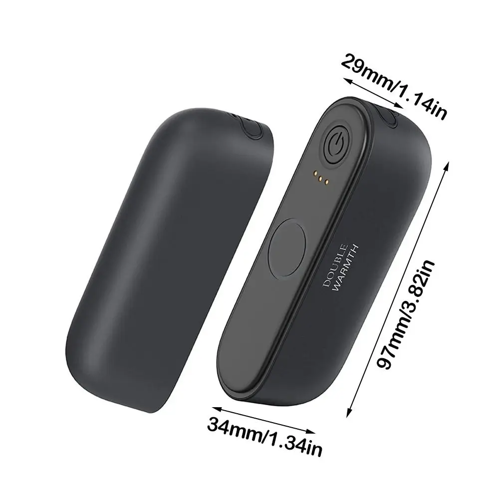 Rechargeable Magnetic Hand Warmers Fast Heating Strong Magnetic Rechargeable Hand Warmers 2in1 Magnetic Feature