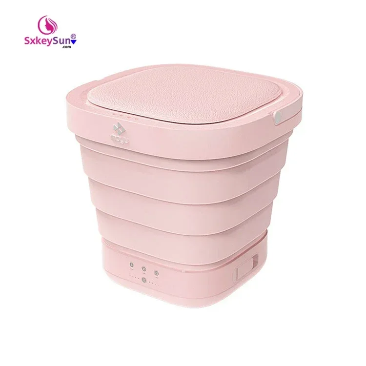 

Portable Mini Semi-automatic Bucket Folding Clothes Washing Machines For Home