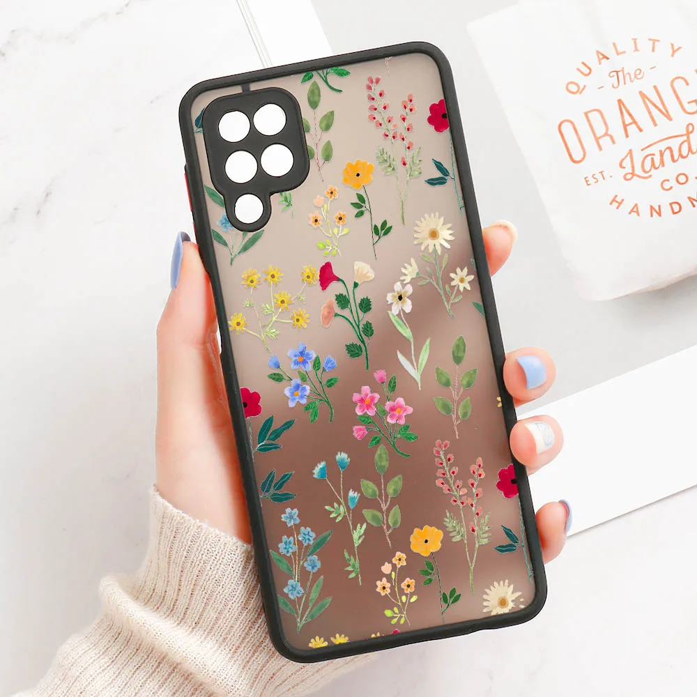 Floral Design Hard Phone Case Protective Cover