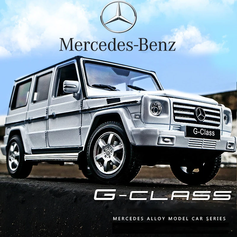 

WELLY 1:24 Mercedes-Benz G-Class G500 SUV Alloy Car Model Diecasts & Toy Vehicles Collect Car Toy Boy Birthday gifts