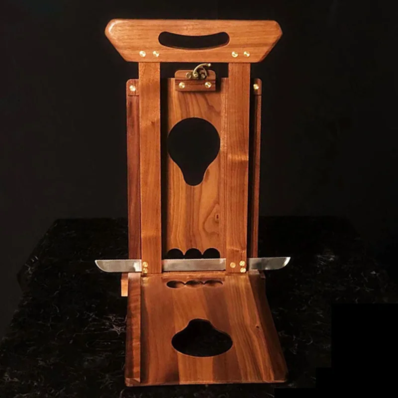 Arm Cutter Chopper (black Walnut) Magic Tricks Wrist Cutting Magia