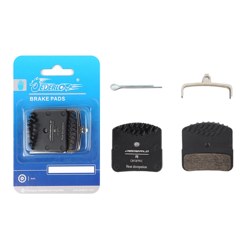 

1 Pair Bicycle Brake Pads Black 40x37mm Bikes Ceramic Disc Brake Pad For Shimano Saint Zee M820/M640/H03C Cycling Accessories