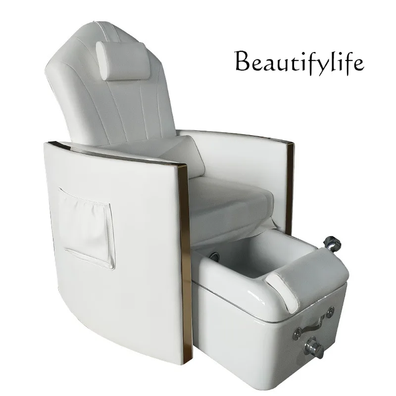 

European and American Multi-Functional Foot Massage Chair Reclining Massage Intelligent Cross-Border Salon Spa Pedicure Chair