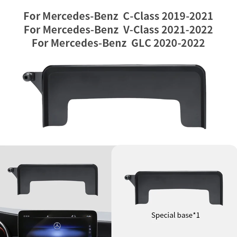 

for Mercedes-Benz C/GLC/ V-Class 2019-2022 base per schermo accessori per staffa per telefono cellular