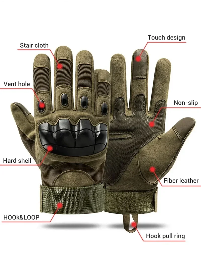Motorcycle Gloves Touch Screen Motorbike Riding Summer Breathable Moto  Full Finger Motocross Guantes Gloves