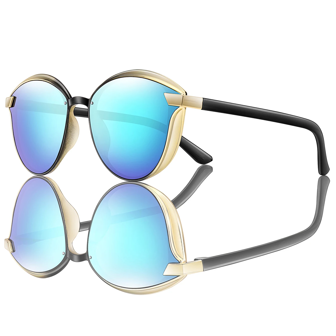 Cycling Sunglasses Plastic Light Classic Oval Eyewear for Women and Men
