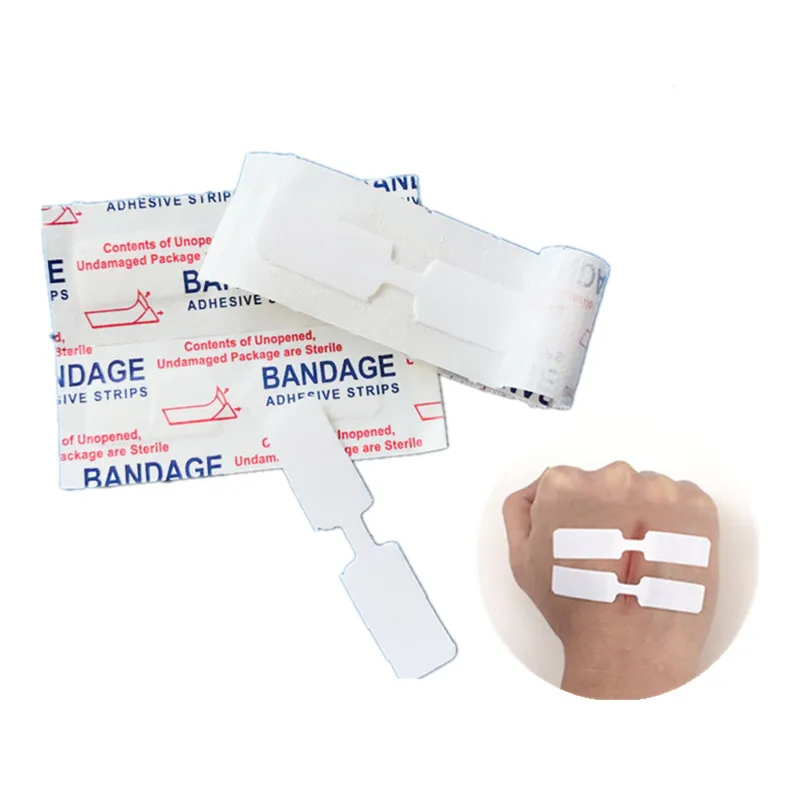 Wound Closure Plaster Skin Patches Mini Band Aid for First Aid Medical Strips Dressing Adhesive Bandages 20pcs/set wound plaster patches medical wound paster medical bandages medical bandaids medical wound dressing
