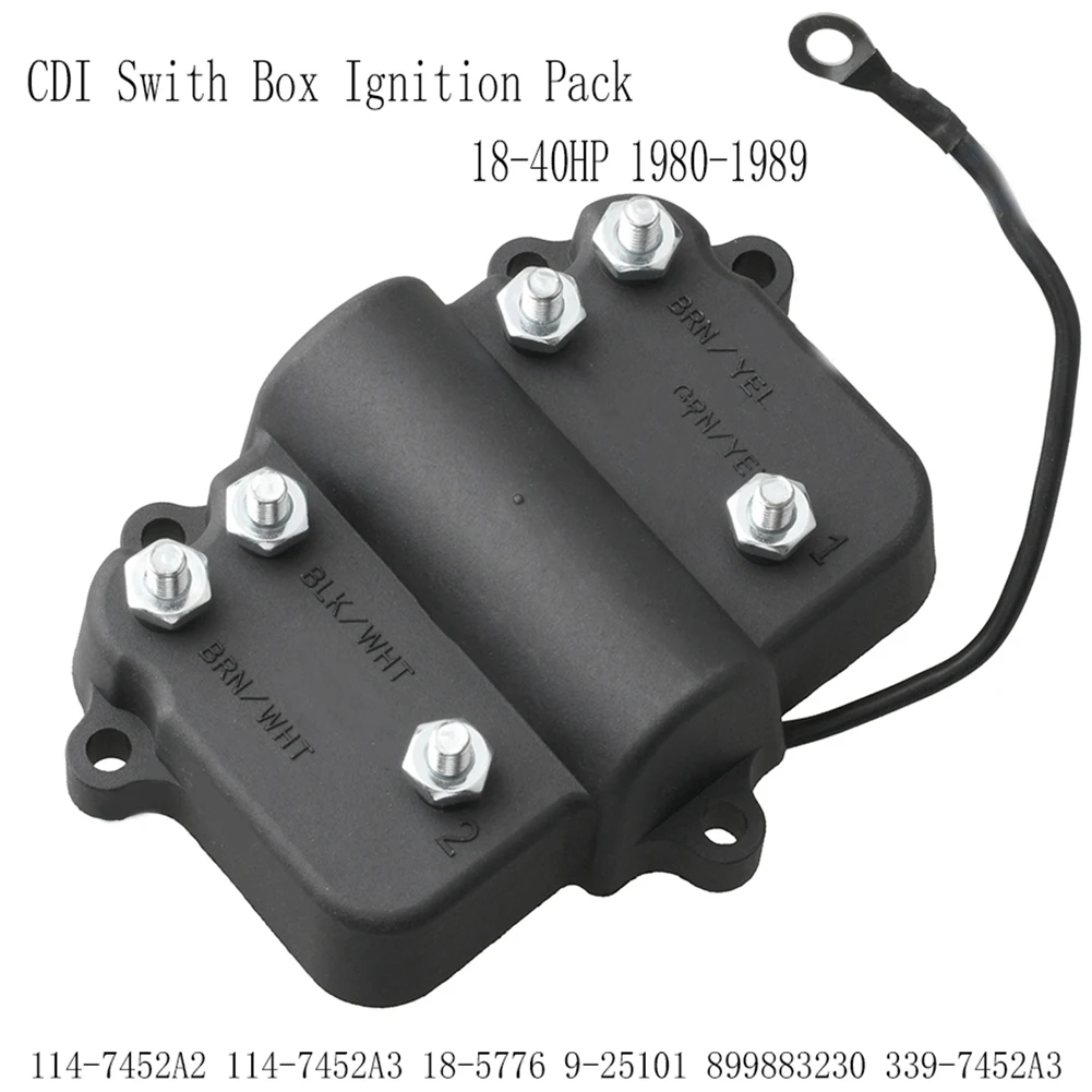 CDI ġ ڽ ȭ , ť ũ 18-40HP 1980-1989 114-7452A2 114-7452A3 18-5776 899883230 339-7452A3