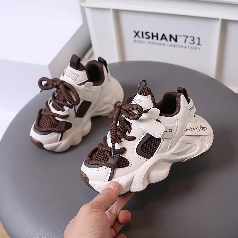 Fashion Children Sneakers Spring Autumn Causal Kid Running Walking Shoes Versatile Girls Boys Shoes 4