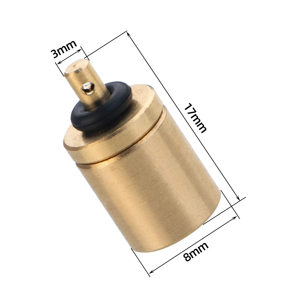 Lot de 3 Adaptateurs Valve Gonflable Cuivre 17x8mm pour Pompe à Air