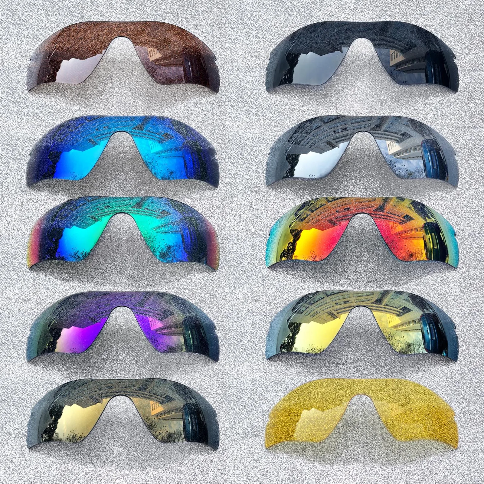 HDTAC Polarized Replacement Lenses For Oakley Radarlock XL OO9196