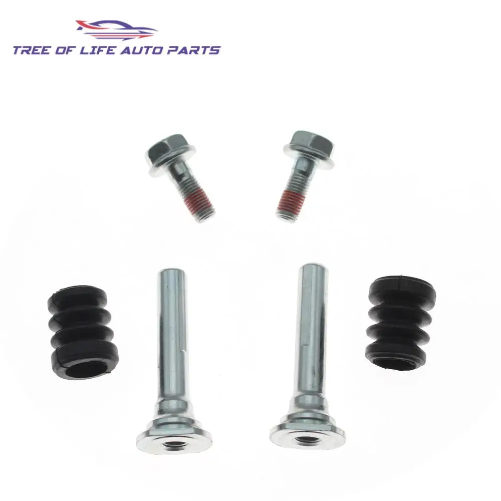 Brake Caliper Guide Sleeve Set Brake Caliper Screw Repair Kit For Chevrolet Aveo Kalos Spark Lacetti Tacuma Optra Estate 93742635 95975167 Guide Sleeve Kit