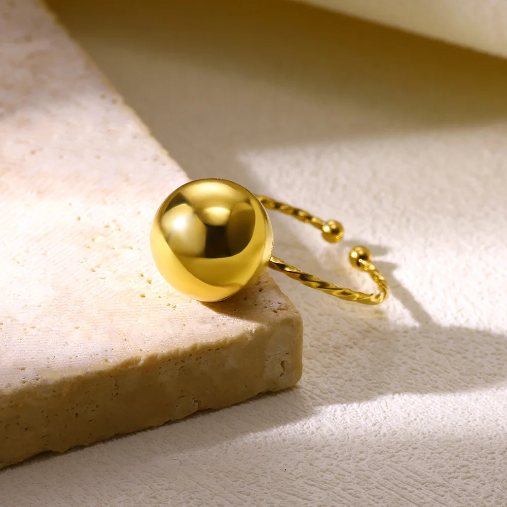 Punk Schlange Bague Muschel Anillos Schmetterling Ring Sonne Blumen ringe für Frauen Stern Anillo Edelstahl Schmuck Neujahrs geschenke – Detail 7