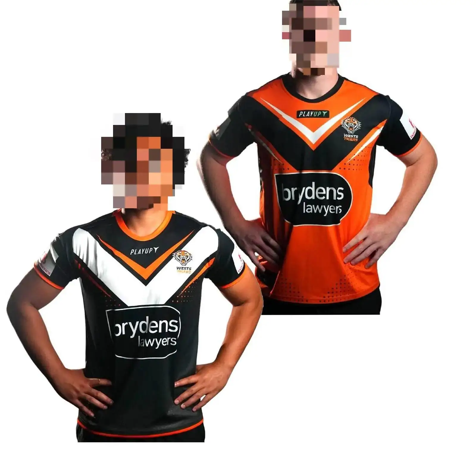 

2023 Wests Tigers Mens Replica Home/Away Rugby Jersey