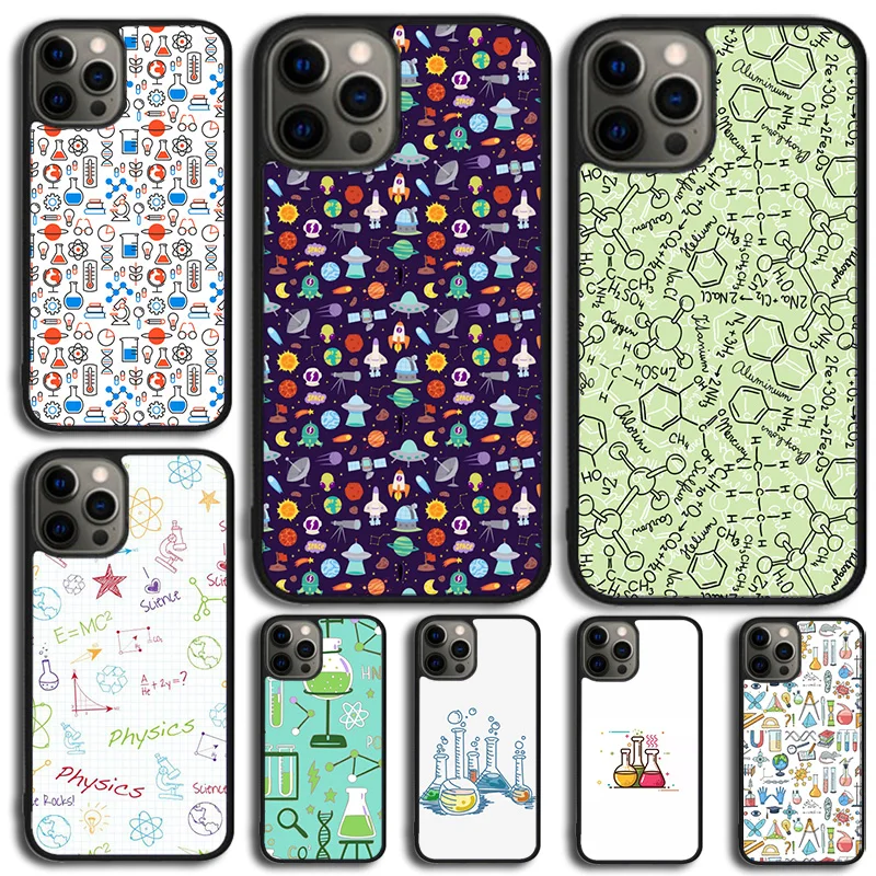 Scienza Studio Icona Cassa Del Telefono Per Samsung Galaxy S10 S22 S7 Edge S8 S9 Note 10 20 Lite S20 Plus S21 Ultra Cover Posteriore