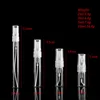 5pcs/pack 2ML 3ML 5ML 10ML Clear Mini Perfume Glass Bottle Empty Cosmetics Bottle Sample Test Tube Thin Glass Vials Amber 2