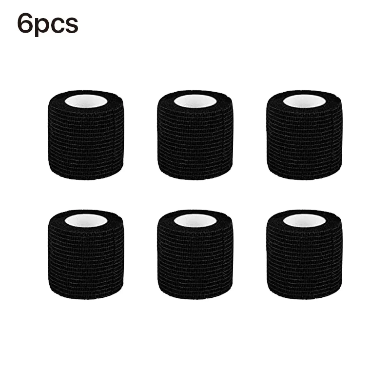 Factory  Wholesale  6/12/24/48pcs Tattoo Bandage Anti-slip Athletic Nonwoven Disposable Waterproof Self-adhesive Elastic Bandage 6