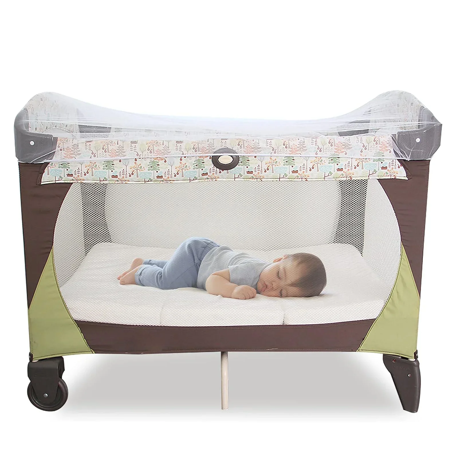 Baby Stroller Net Crib Mosquito Net Baby Mosquito Net for Stroller Reusable Bug Net for Stroller Portable Mini Crib Portable & Durable Baby Insect Netting