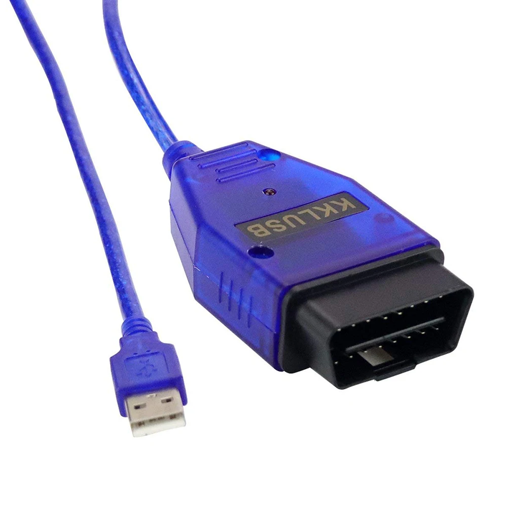 FTDI Chip VAG 409-1 Vag-Com vag 409 kkl OBD2 USB Cable OBD Scanner Scan Tool Interface for Audi /Seat /VW /Skoda KKL 409 CABLE