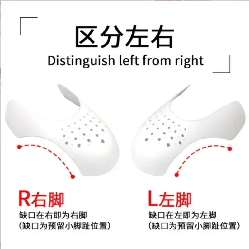 Toe Protector 4pairs Shoe Care Sneaker Anti Crease Toe Caps Protector Stretcher Expander Shaper