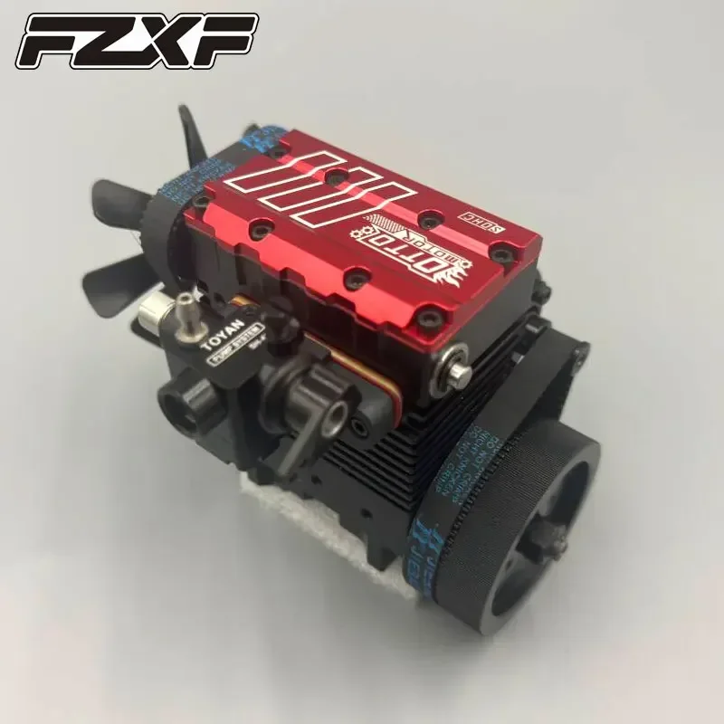 Toyan FS-L200acトヨタエンジン、 TOYAN FS-L200 Engine 2 Cylinders 4 Stroke Engine Model Kit