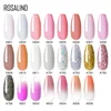 ROSALIND UV Poly Nail Gel Set Semi Permanent For Manicure Nails Art UV LED Hybrid Varnishes Pure Colors Poly Nail Polish Kits 2