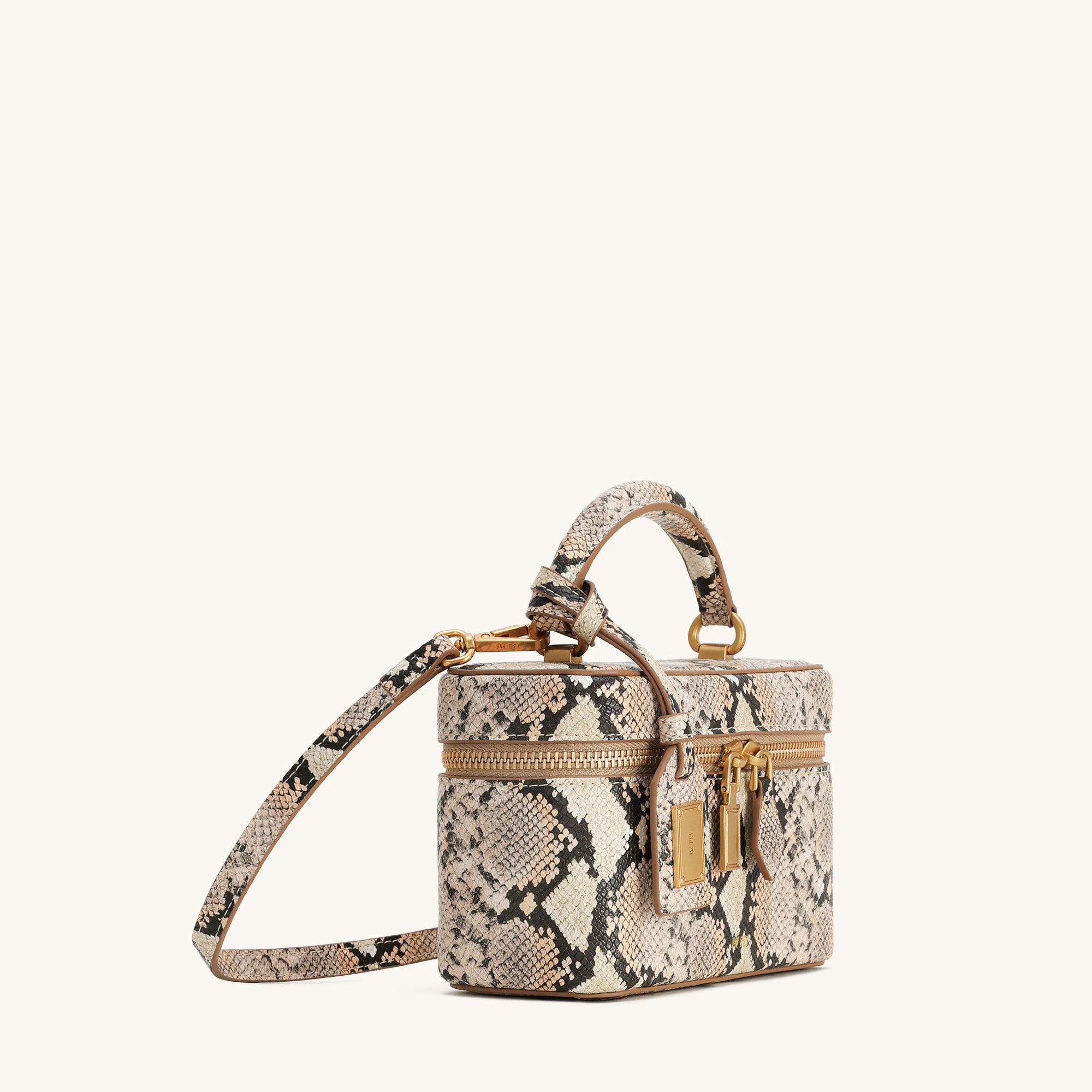 JW PEI Textured Leather Crossbody Bag for Women, Designer Shoulder Purse with Letter Logo, Chic Commuter Handbag 2