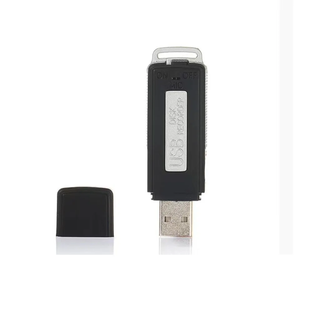 Mini USB Voice Recorder 4/8/16GB Noise Reduction USB 2.0 U-Disk Sound Recorder TF Card Portable Record Meeting