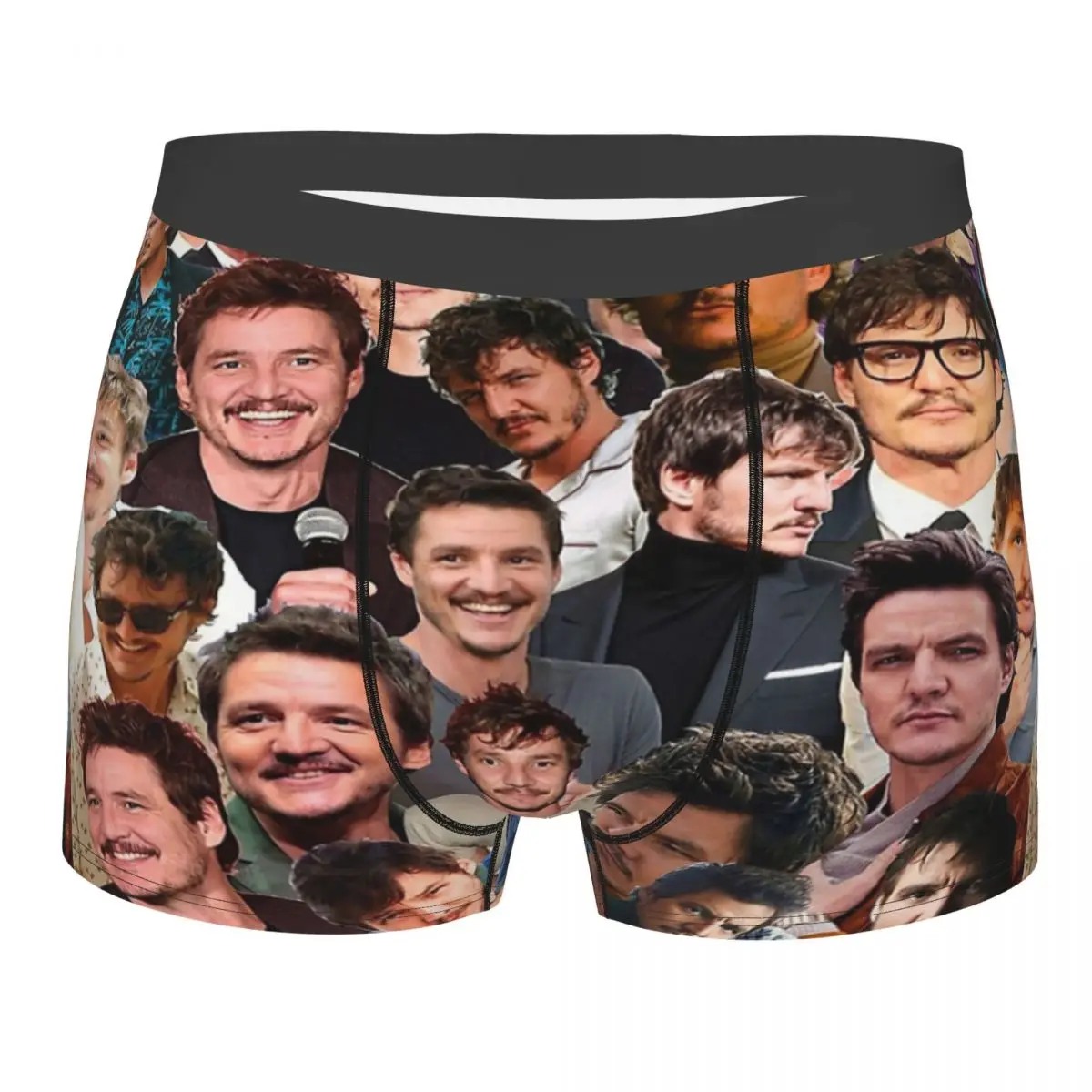 

Случайные персонализированные фотографии коллажа под заказ мужское длинное нижнее белье боксеры шорты трусы забавные дышащие трусы для мужчин