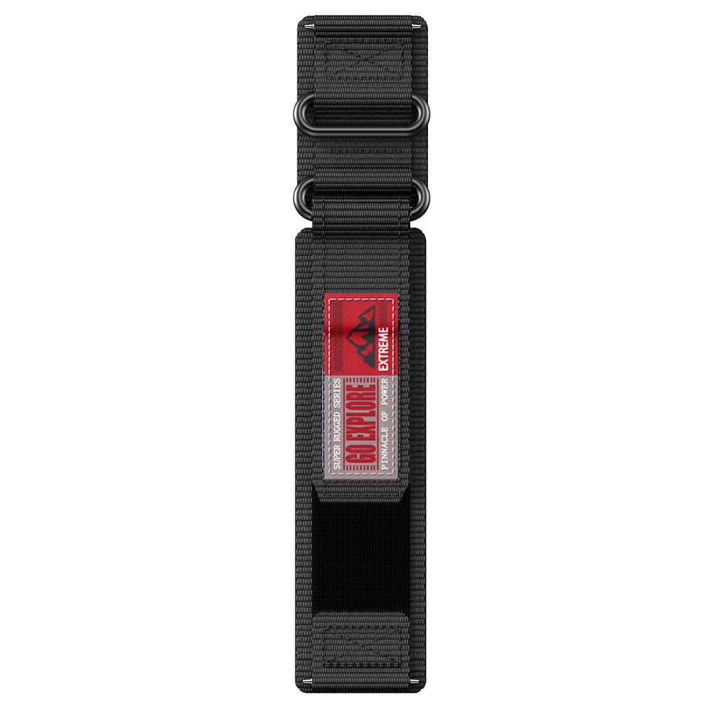 Nylon Velcro Loop Watch Strap, 22mm