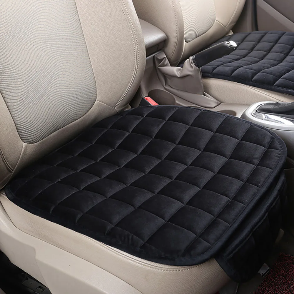Car Seat Cover Winter Warm Universal Seat Cushion Antislip Front Chair