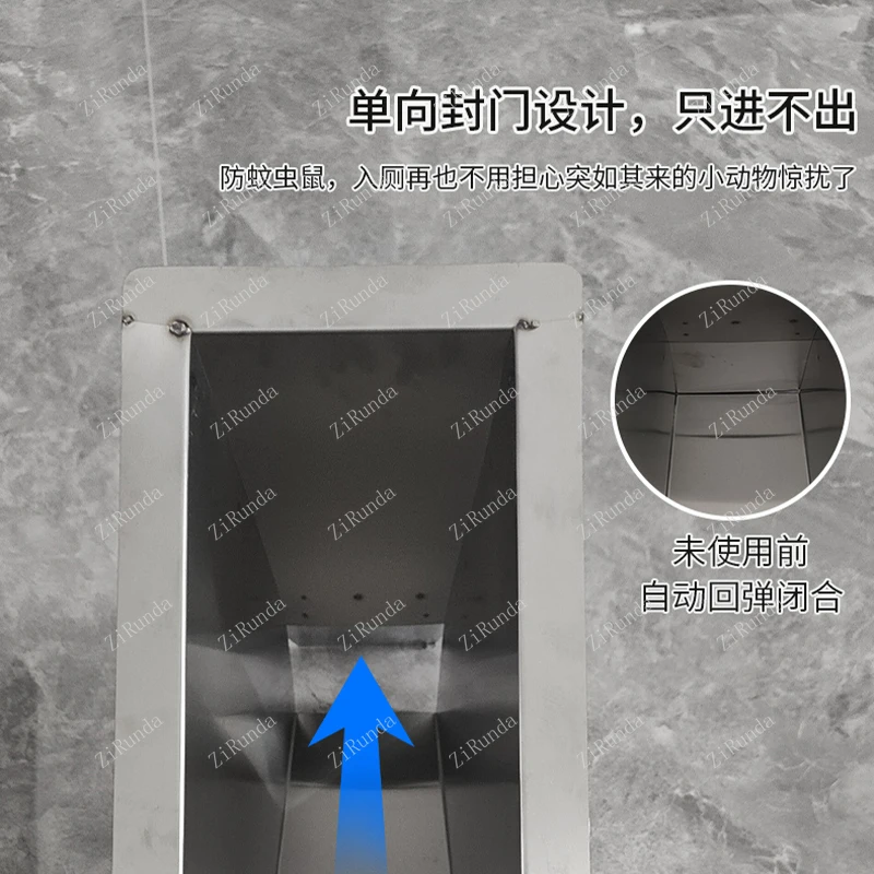 *Stainless Steel Squatting Toilet Aqua Toilet Upgraded Drainage Squatting Pit Toilet To Ilet Urinal 2