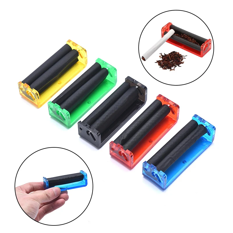 70mm Easy Manual Tobacco Roller Hand Cigarette Maker Rolling Machine Tool Machine Toolcigarette Wrapping Machine Filter Cigarett