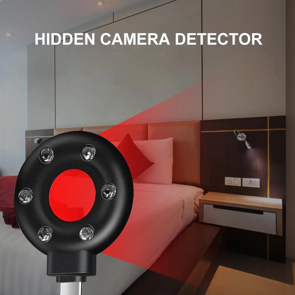 Hidden Camera Detector Infrared Camera Detector Camera Detector Pocket Sized Micro Device Detector Mini Camera Detector Micro Camera Finder for Travel Hotels Bathrooms